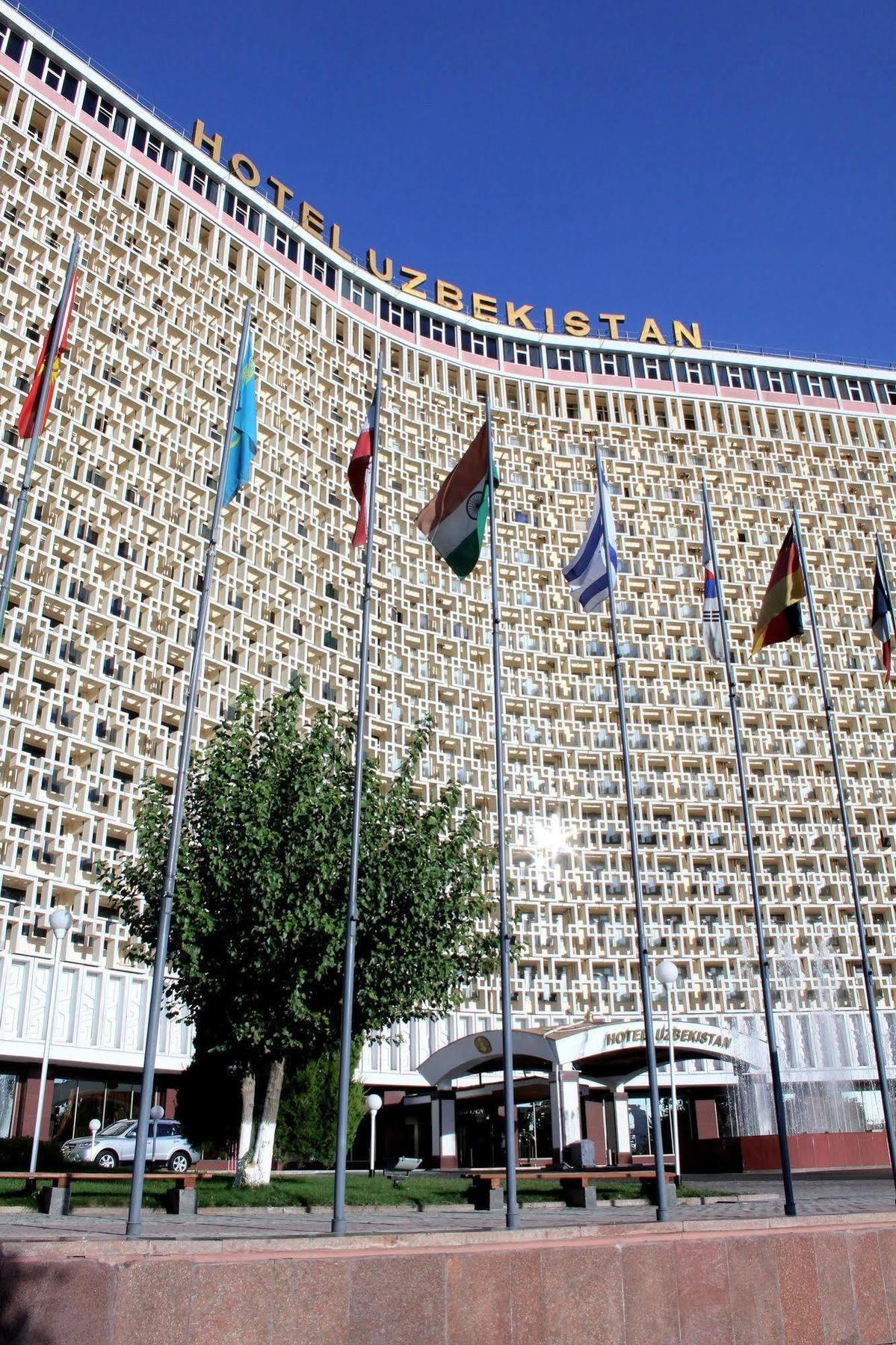 Hotel Uzbekistan Tasjkent Buitenkant foto